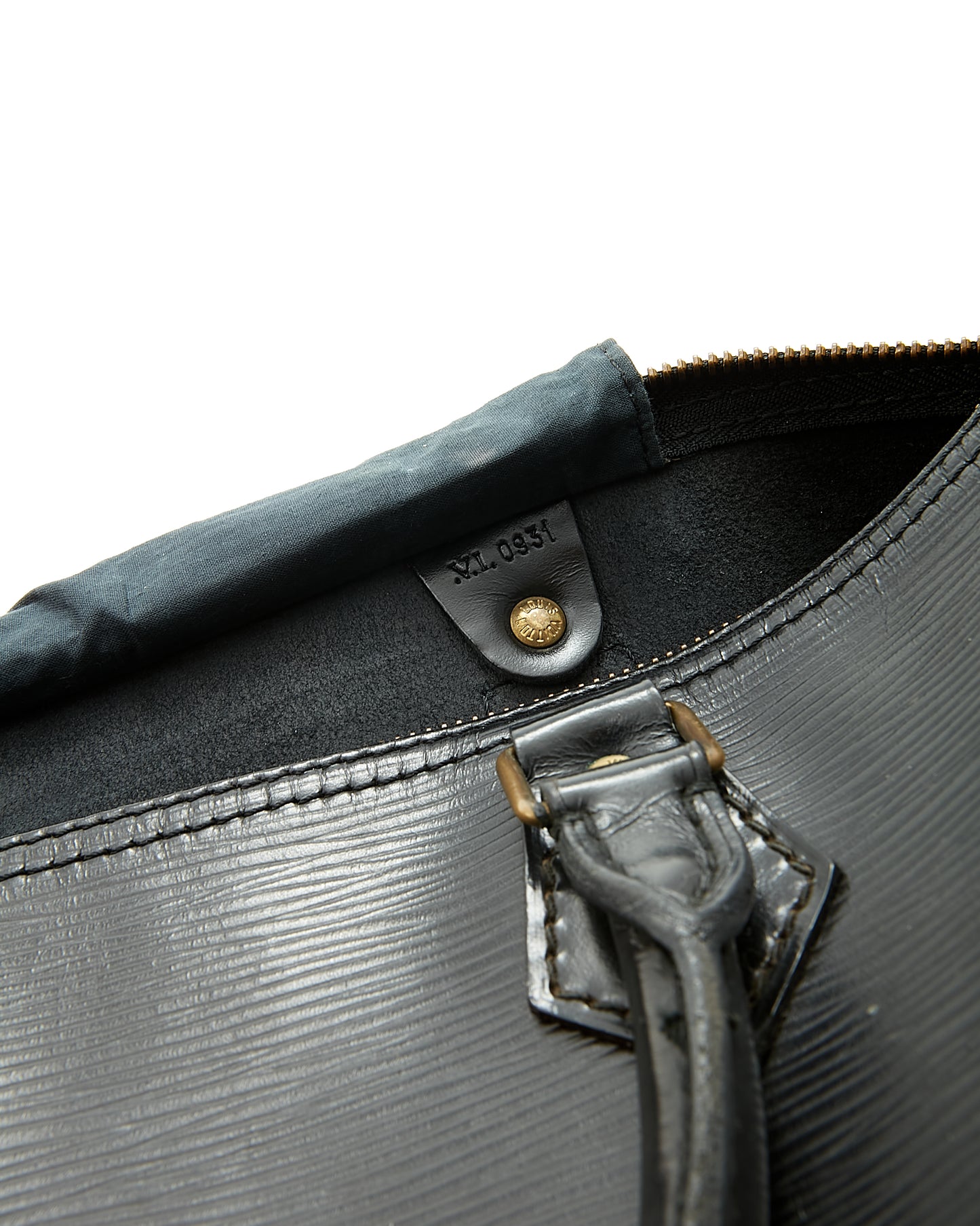 Louis Vuitton Black Epi Leather Speedy 35 Bag