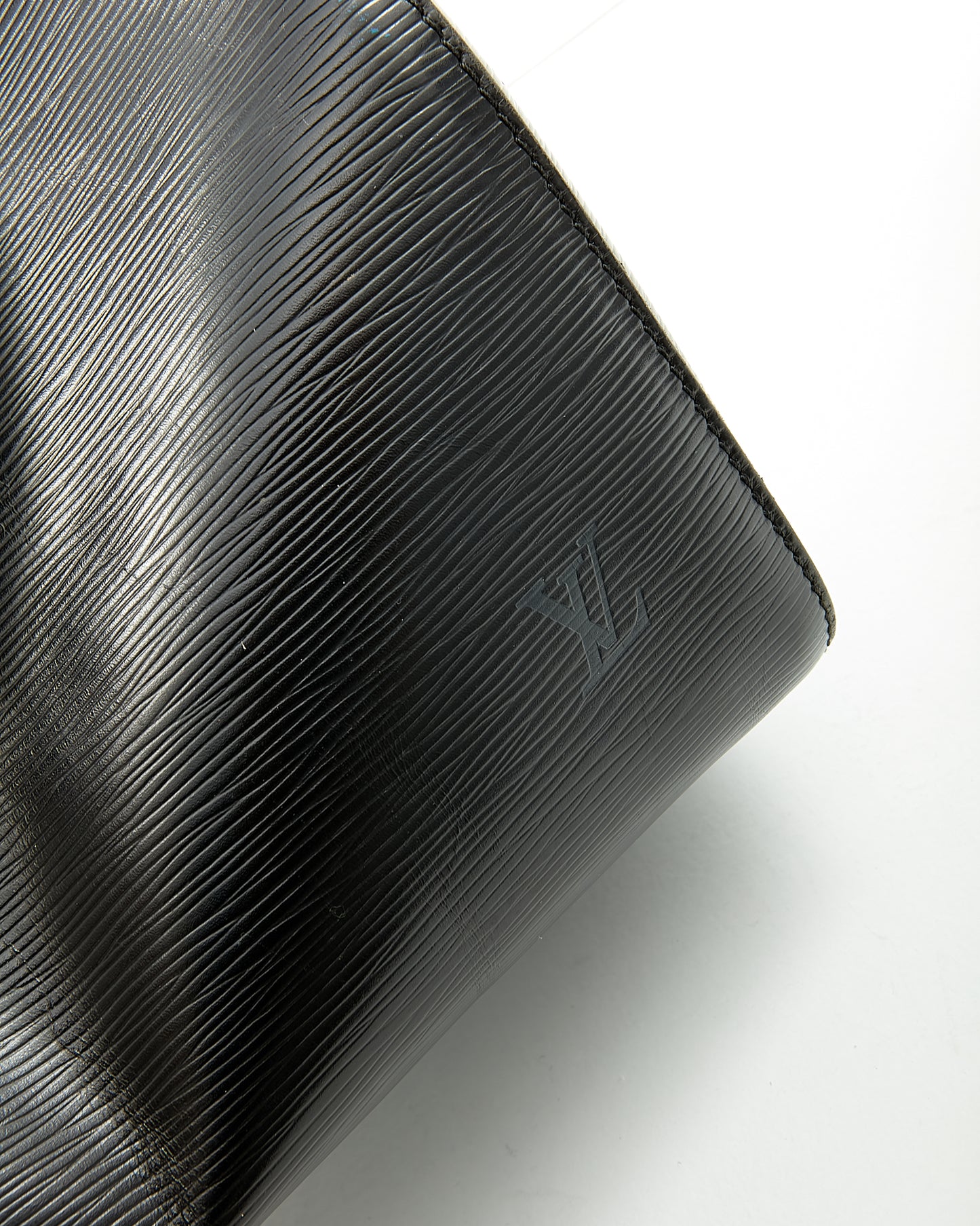 Louis Vuitton Black Epi Leather Speedy 35 Bag