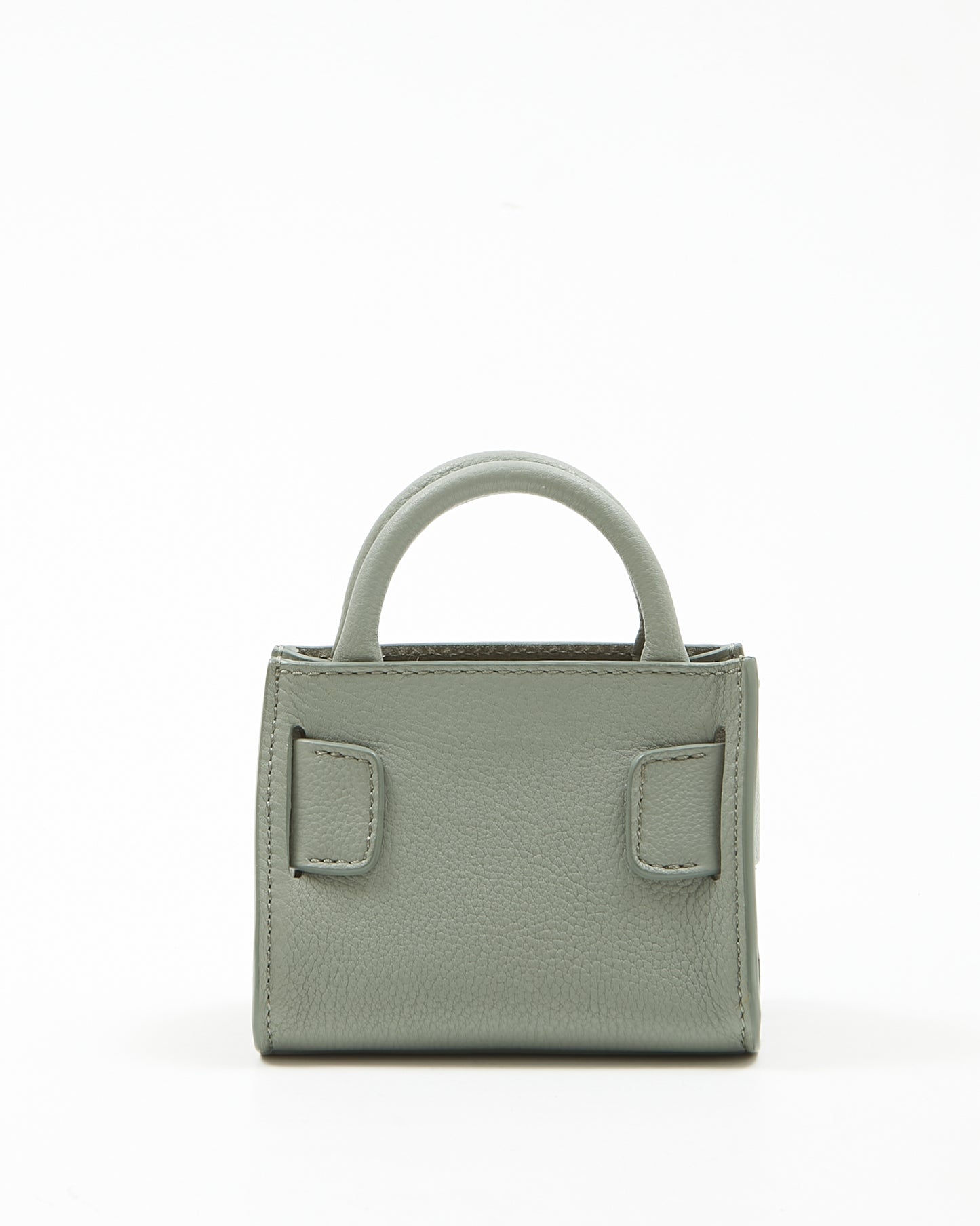 Boyy Sage Green Leather Buckle Mini Bag