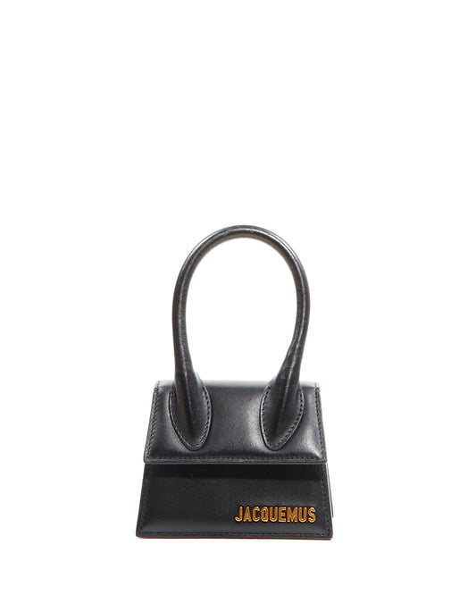 Jacquemus Mini sac Chiquito en cuir noir