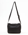 Prada Black Nylon Tessuto Two Pocket Crossbody Bag