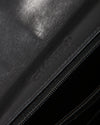 Chanel Black Lambskin Chocolate Bar Single Flap Bag