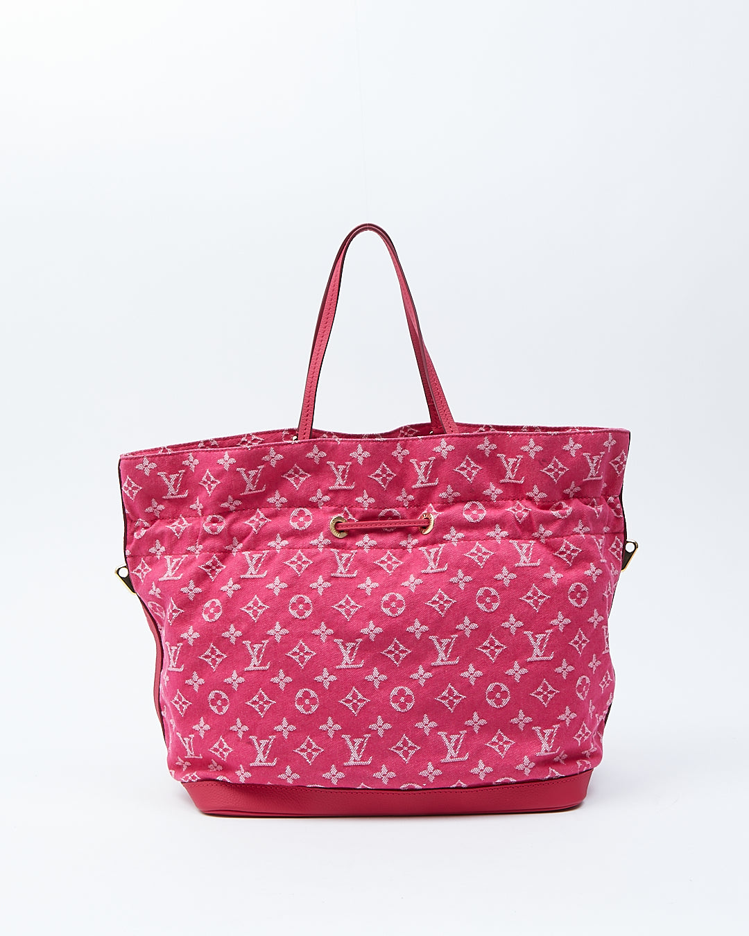 Louis Vuitton Pink Monogram Denim Noefull MM Tote Bag