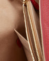 Louis Vuitton Red Taurillon Leather Volta Bag
