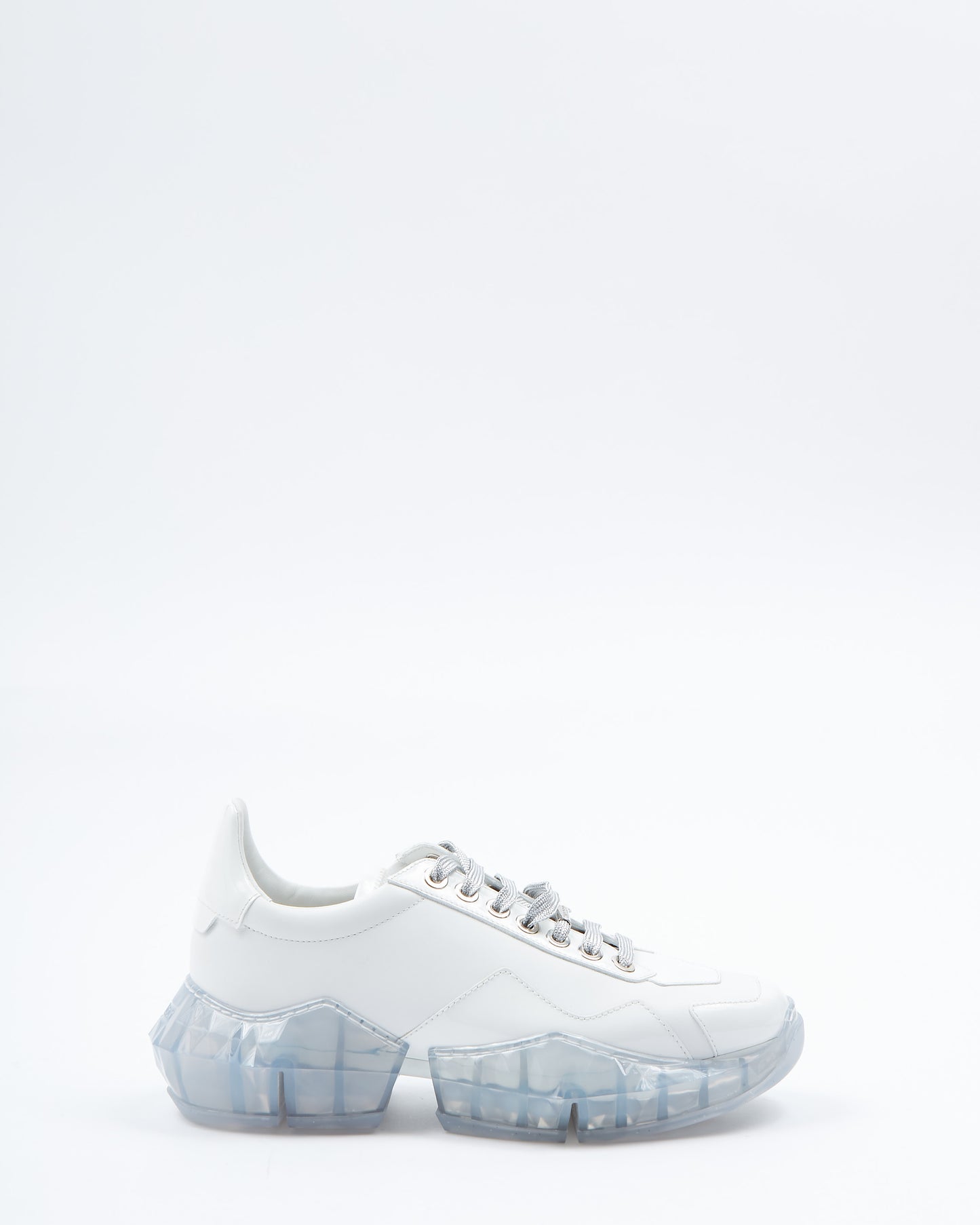 Jimmy Choo White Low Top Sneaker - 40