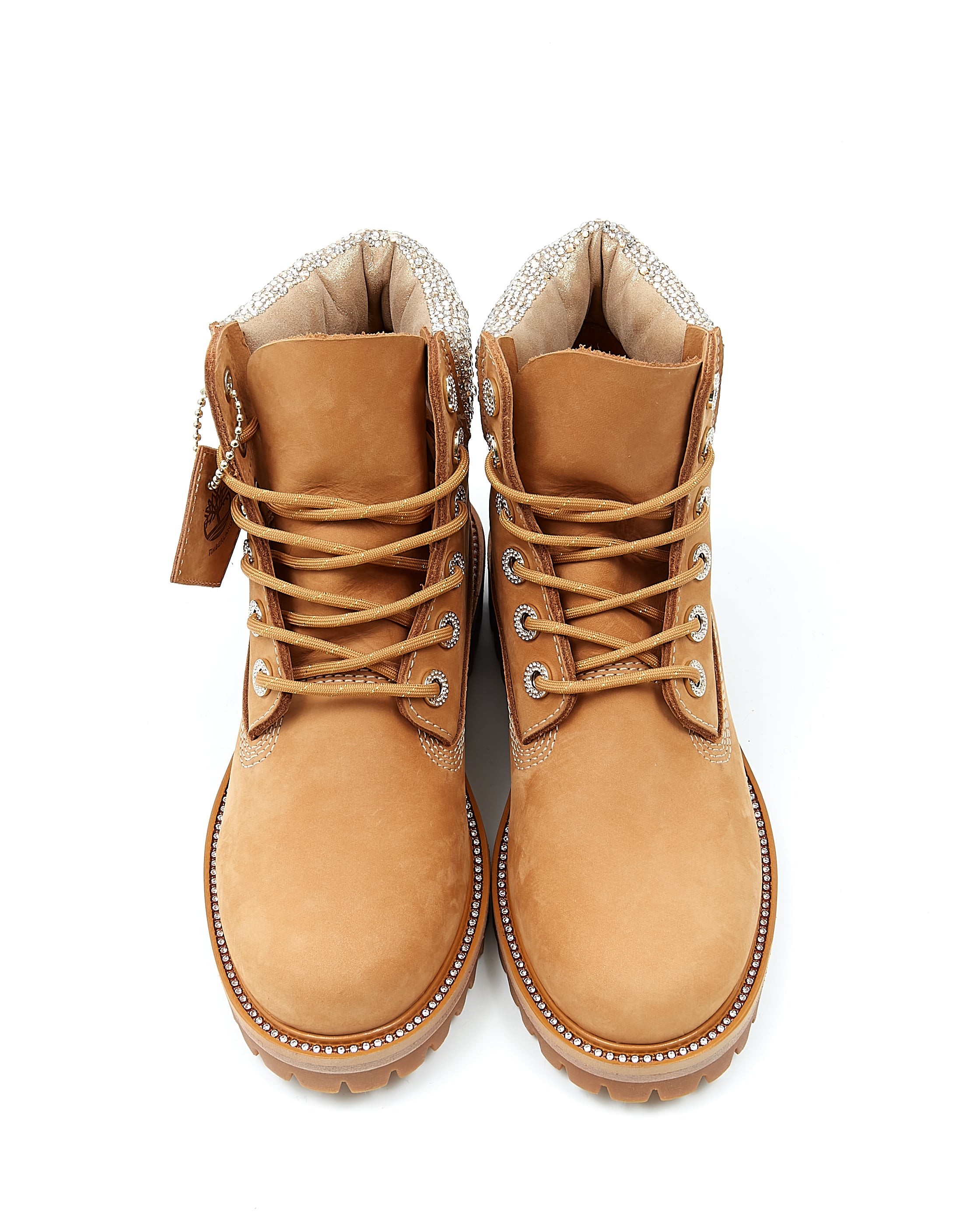 Explore a Jimmy Choo x Timberland Suede Crystal Embellished Explore a Jimmy Choo x Timberland Suede Crystal Embellished