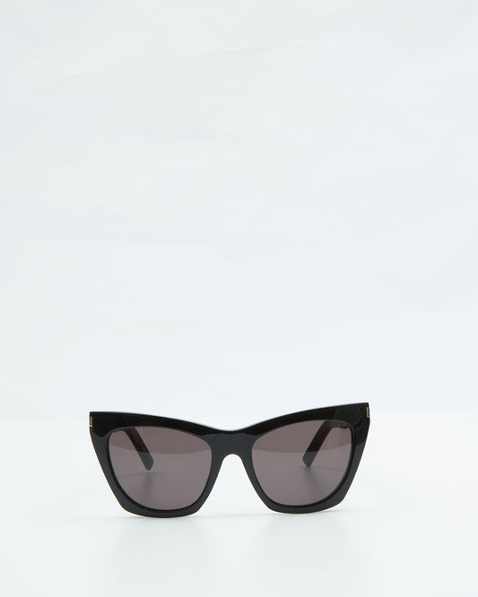 Saint Laurent Black Cat Eye SL214 Kate 001 Sunglasses