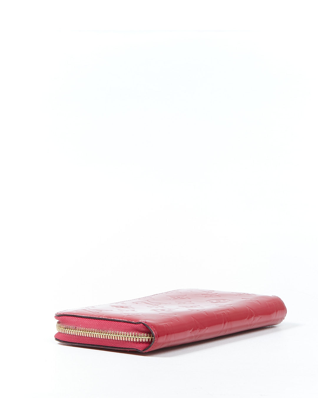 Louis Vuitton Magenta Indian Rose Monogram Vernis Zippy Wallet