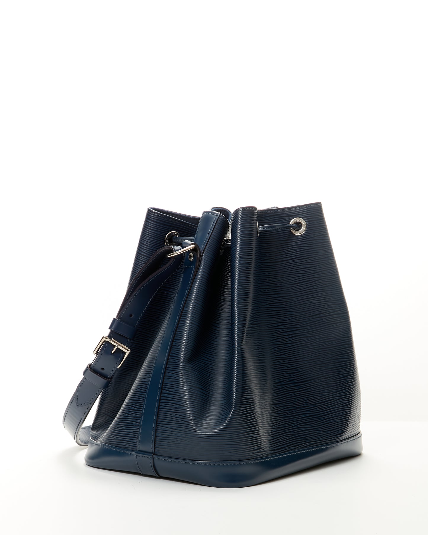 Louis Vuitton Blue Indigo Petit Epi Noe Bucket Bag
