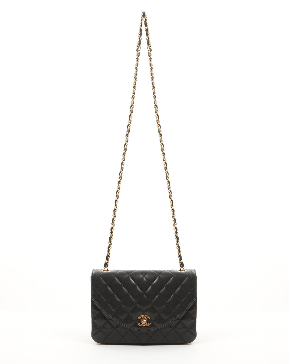 Chanel Vintage - Medium Patchwork Flap Bag - Black - Leather and Lambskin  Handbag - Luxury High Quality - Avvenice