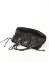 Prada Black Napa Leather Shoulder Bag