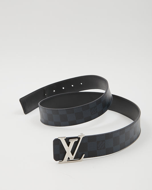 Louis Vuitton Damier Cobalt Canvas Logo Belt - 100/40
