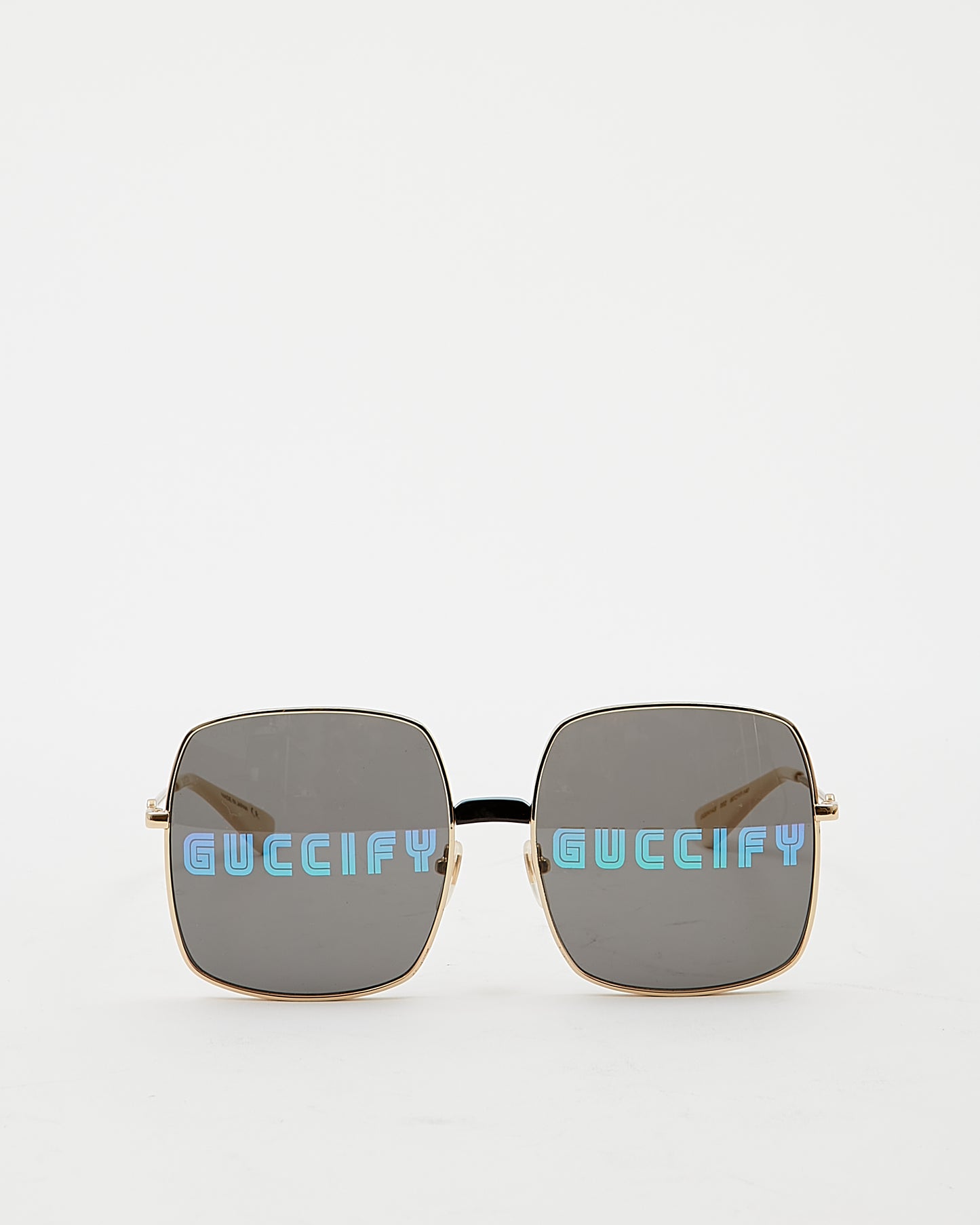 Gucci Square Oversized Guccify GG0414 Sunglasses