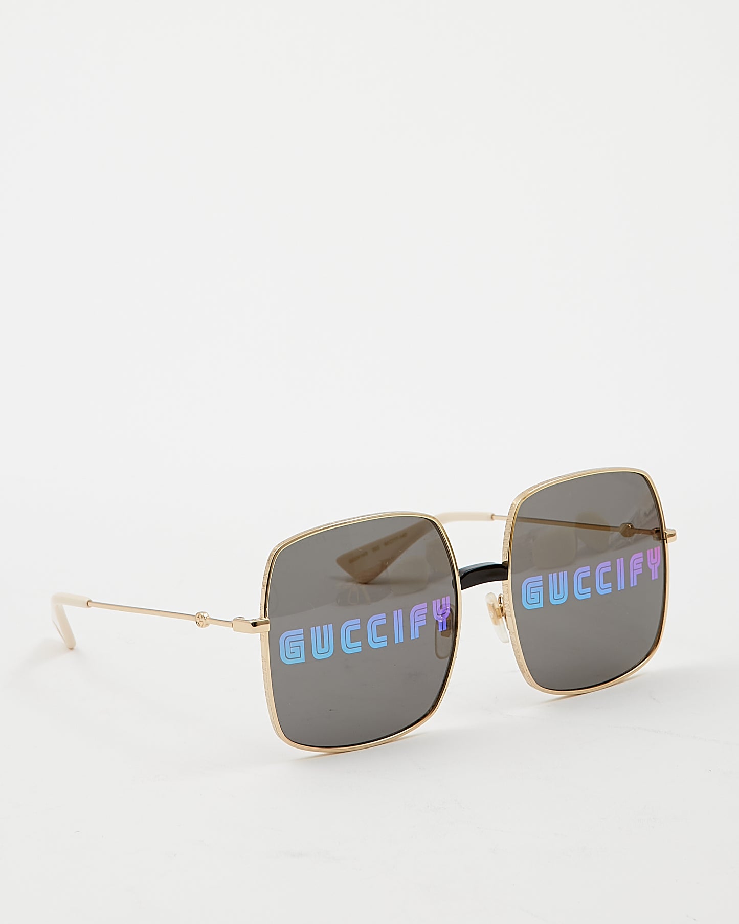 Gucci Square Oversized Guccify GG0414 Sunglasses