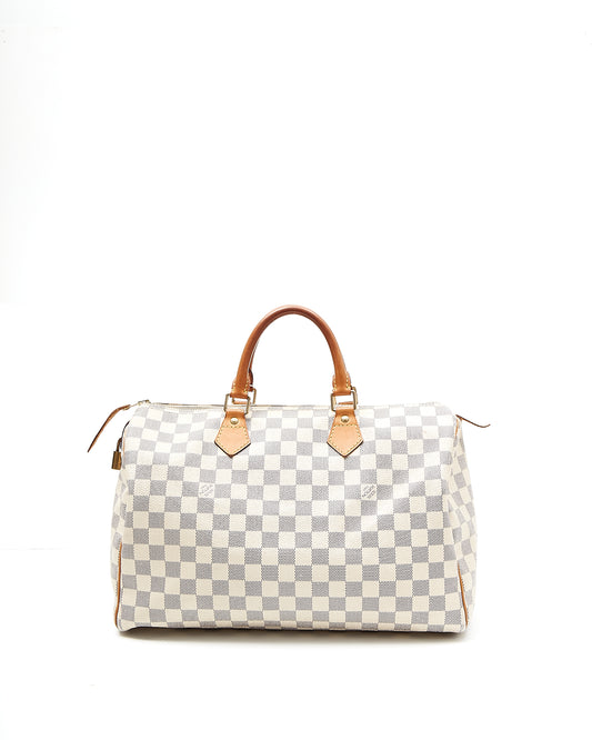 Louis Vuitton Damier Azur Canvas Speedy 35
