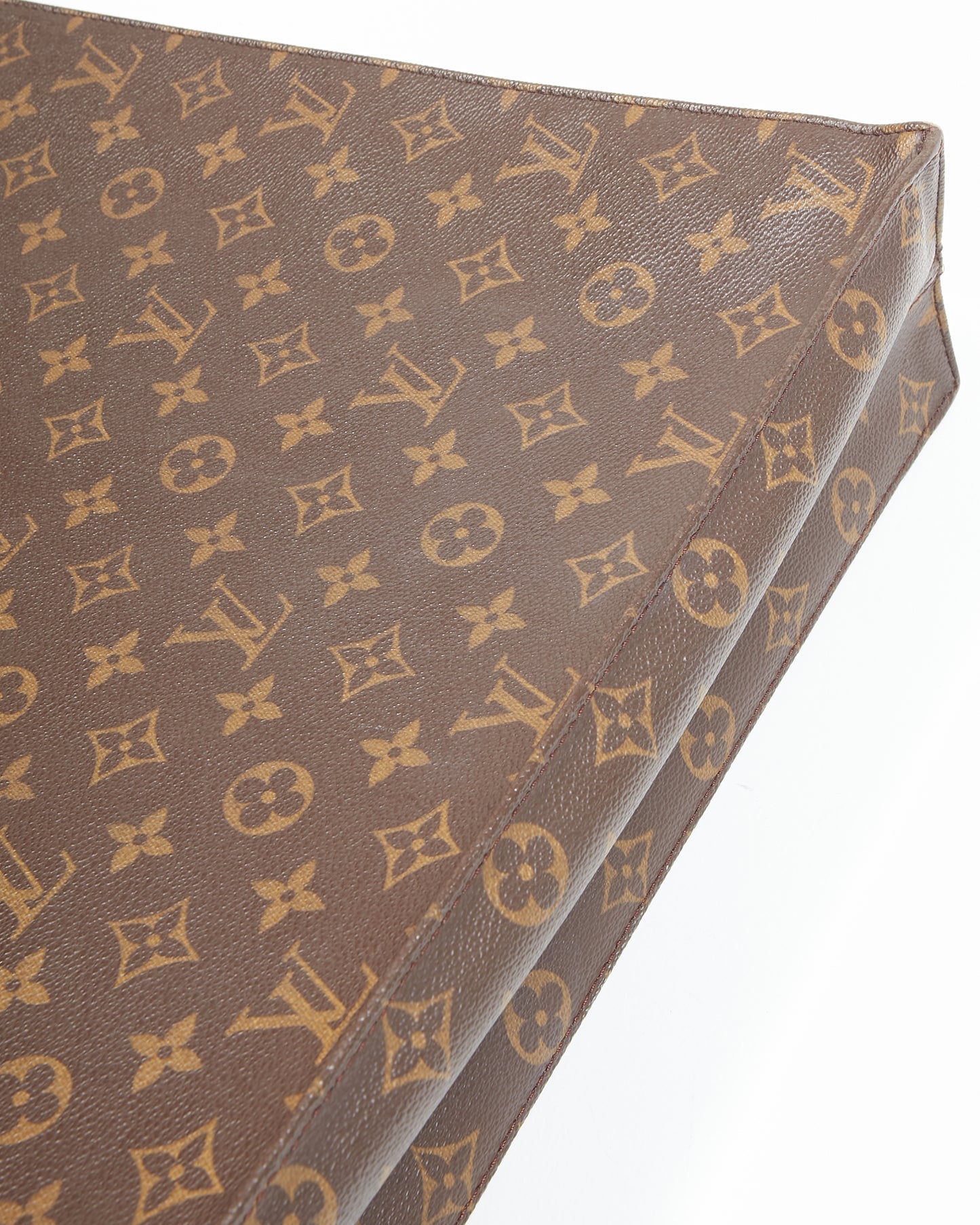 Louis Vuitton Monogram Canvas Sac Plat Top Handle Bag