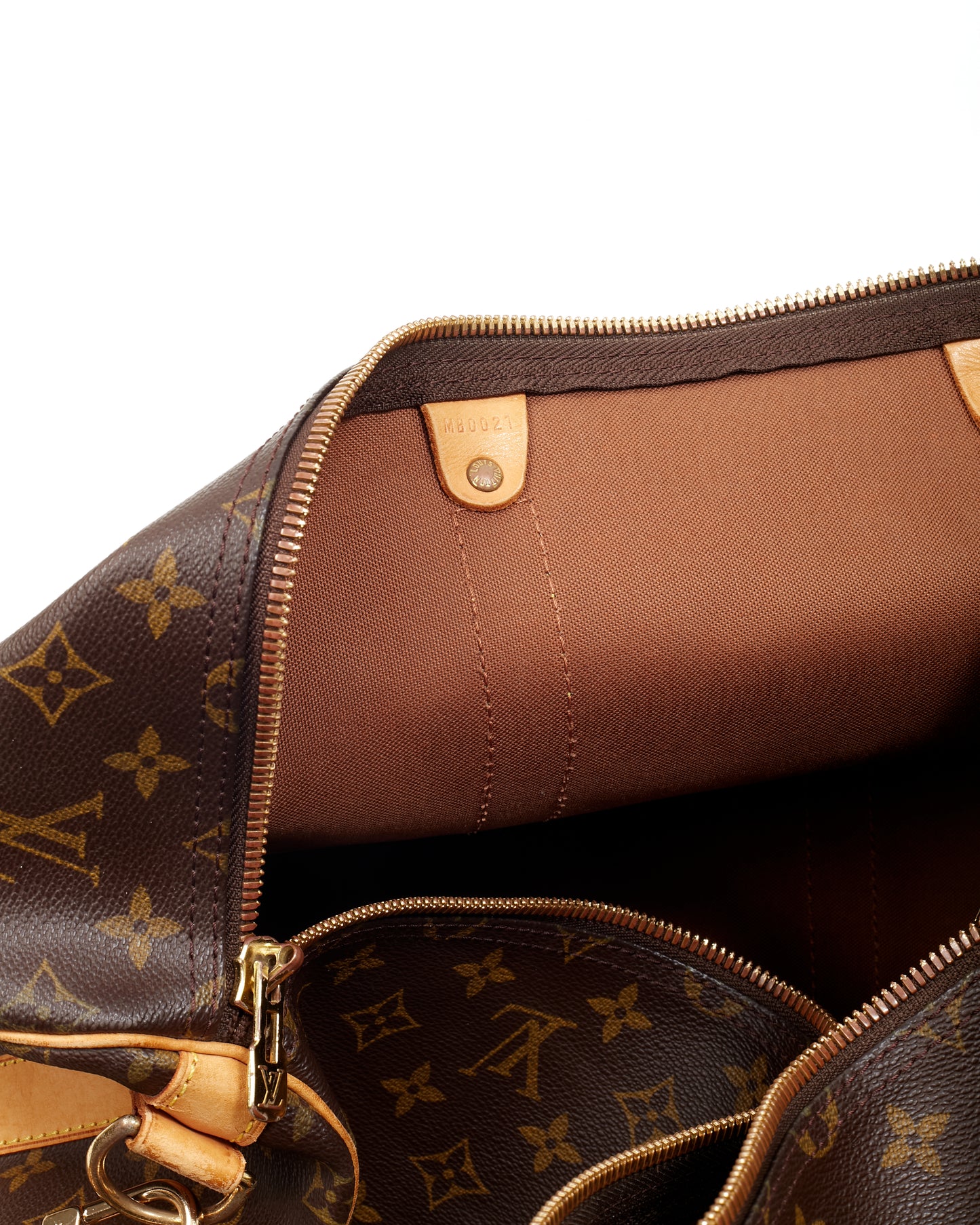 Sac de voyage Keepall 55 Bandoulière en toile monogram Louis Vuitton