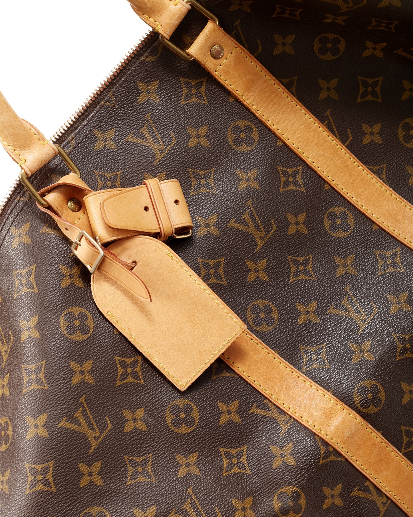 Sac de voyage Keepall 55 Bandoulière en toile monogram Louis Vuitton