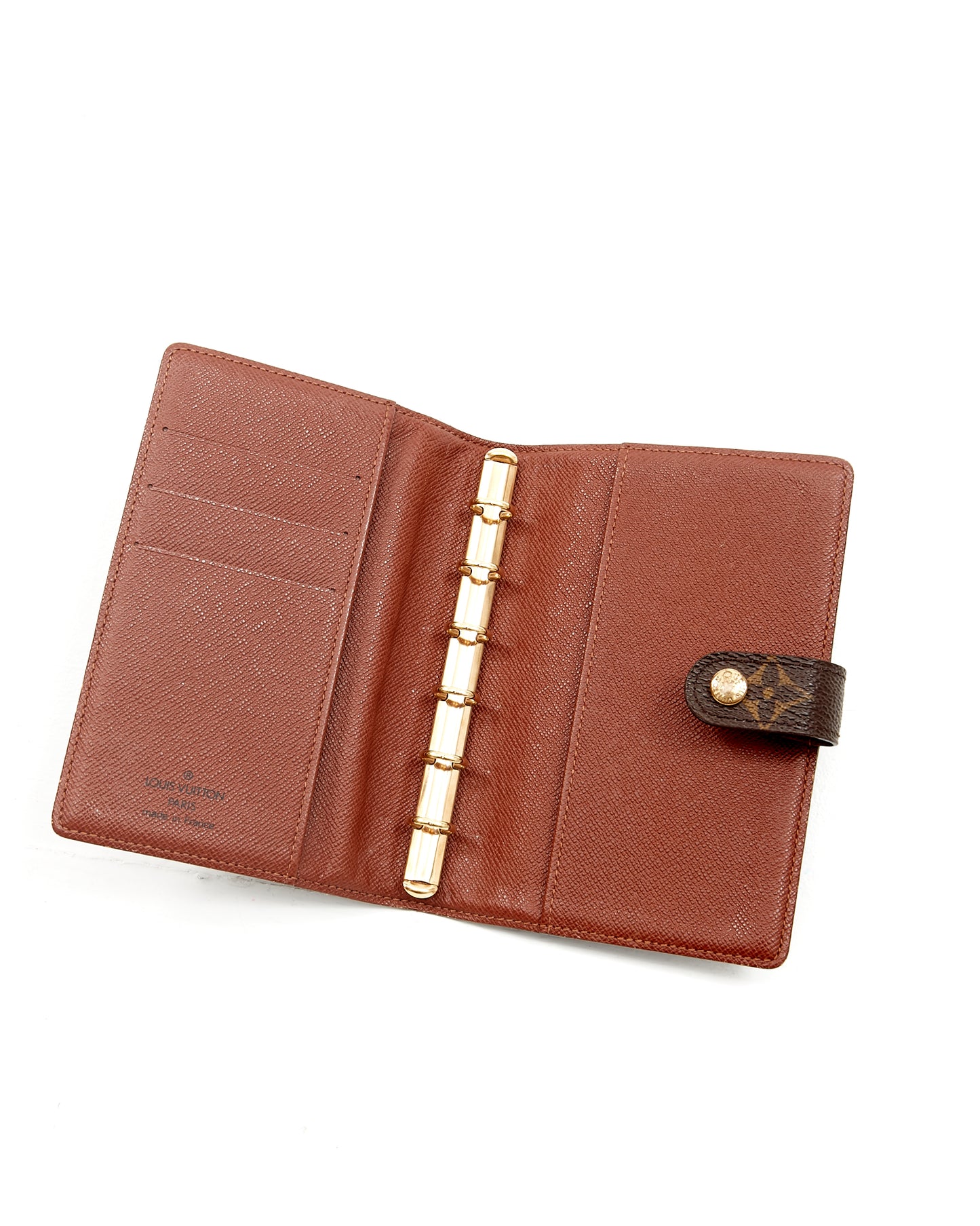 Louis Vuitton Monogram Canvas Small Ring Cover Agenda