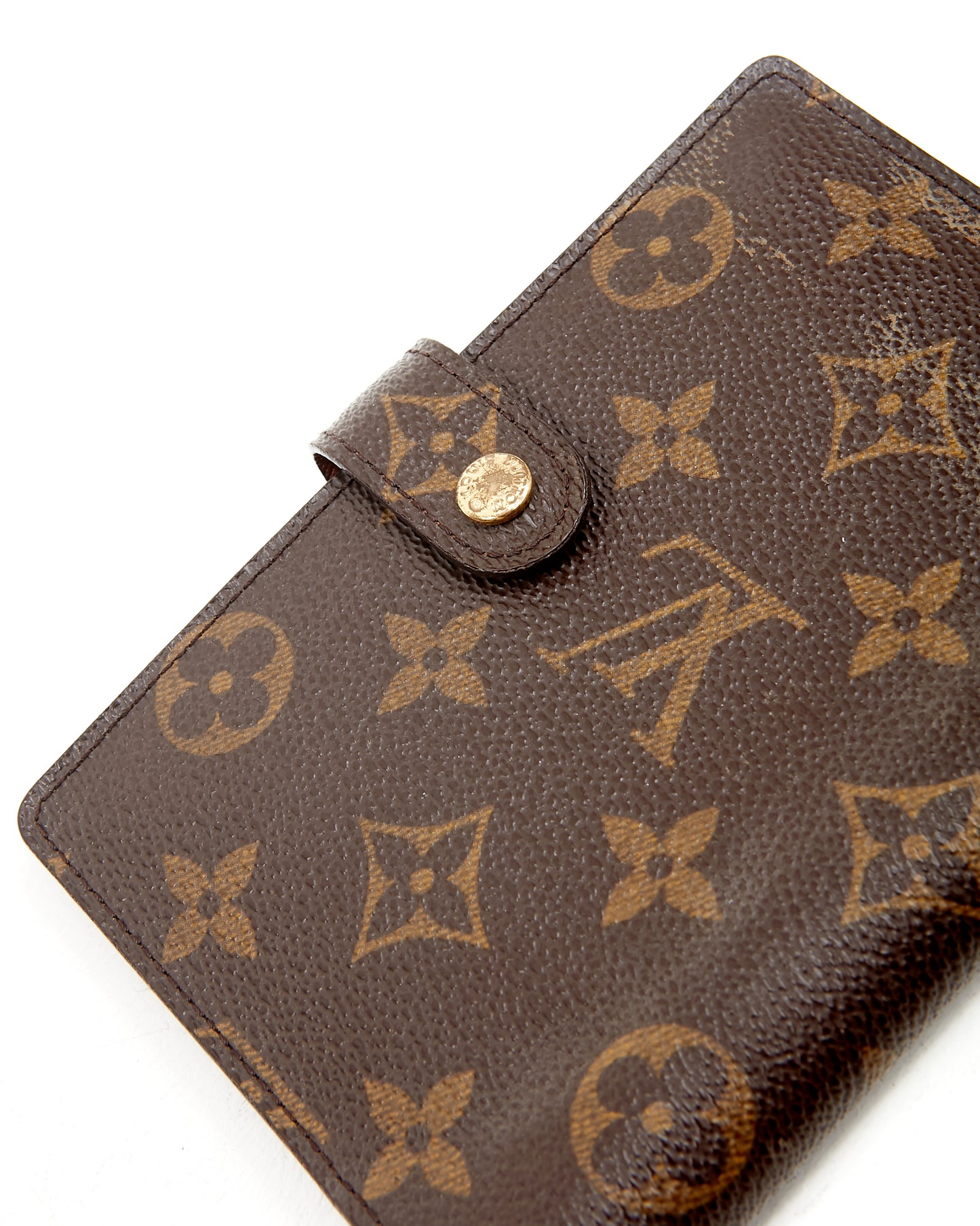 Louis Vuitton Monogram Canvas Small Ring Cover Agenda