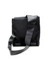 Montblanc Black Fabric/Leather Slingback Backpack