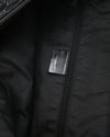 Gucci Black Suede GG Monogram Hobo Shoulder Bag