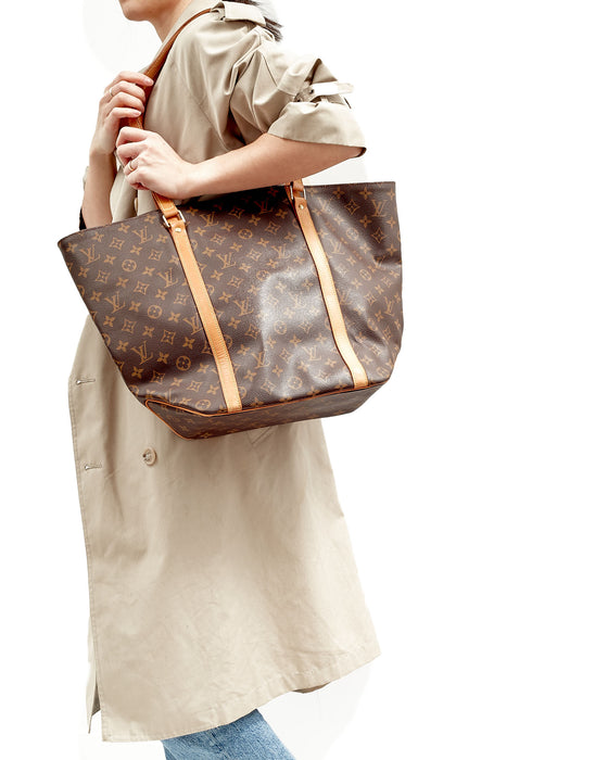 Louis Vuitton Monogram Canvas Sac Shopping 48 Tote Bag