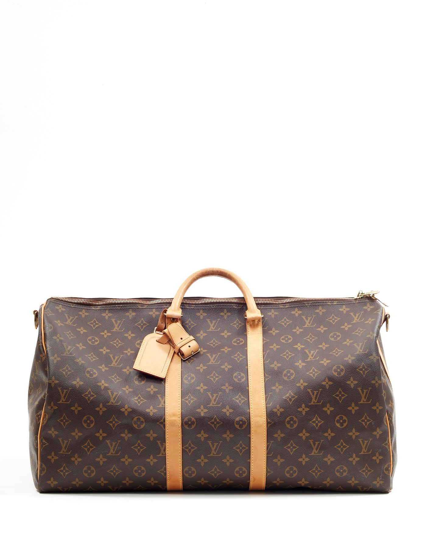 Sac de voyage Keepall 55 Bandoulière en toile monogram Louis Vuitton