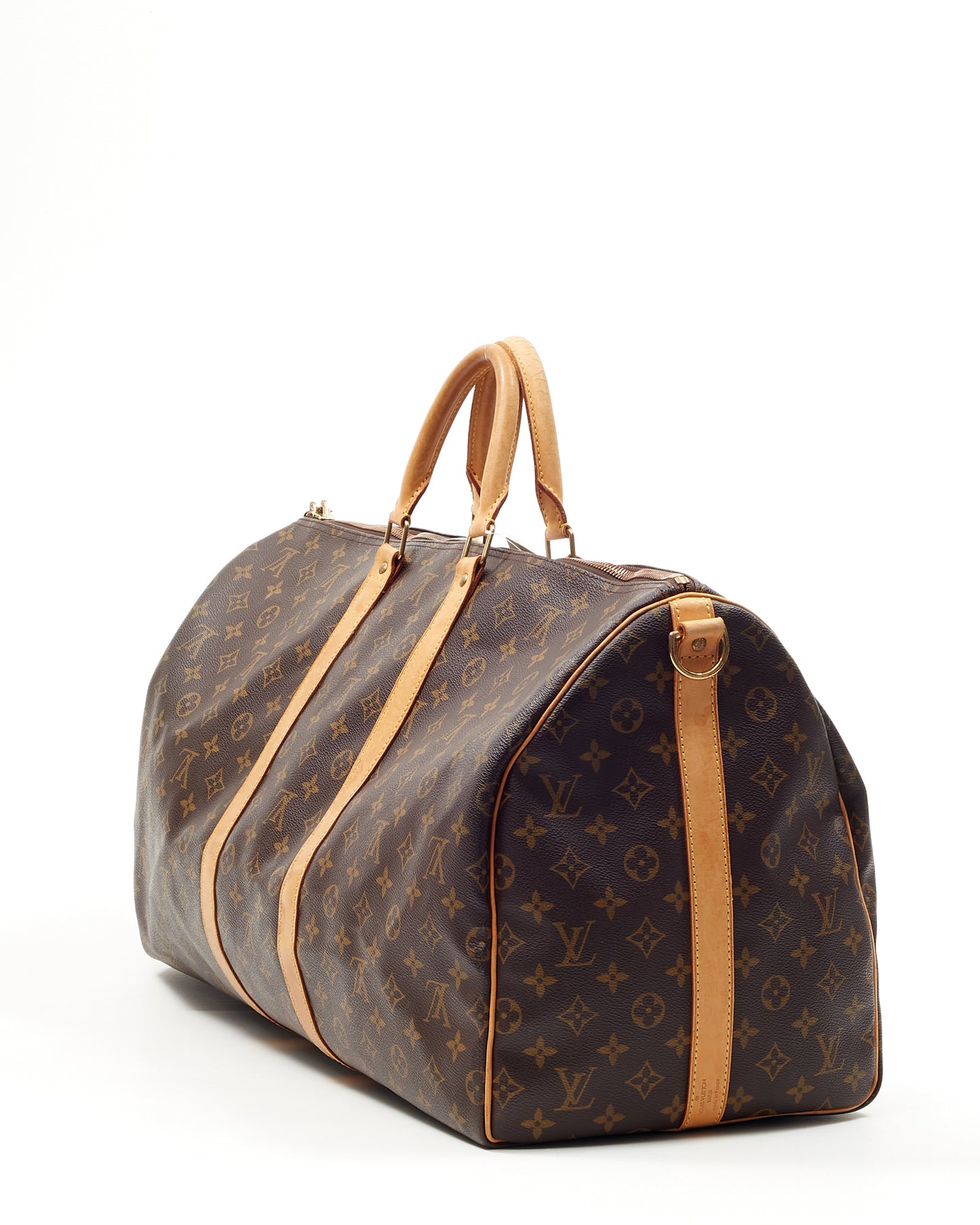 Sac de voyage Keepall 55 Bandoulière en toile monogram Louis Vuitton