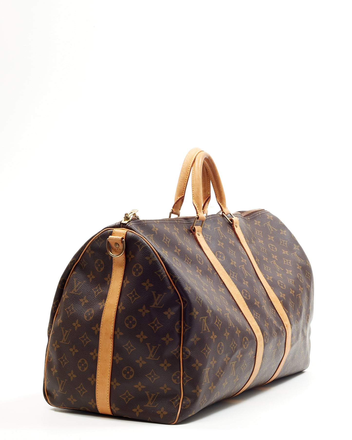 Sac de voyage Keepall 55 Bandoulière en toile monogram Louis Vuitton