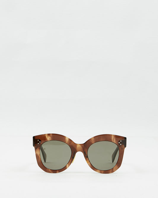 Celine Light Brown Oversized Cat Eye CL41443/S Sunglasses