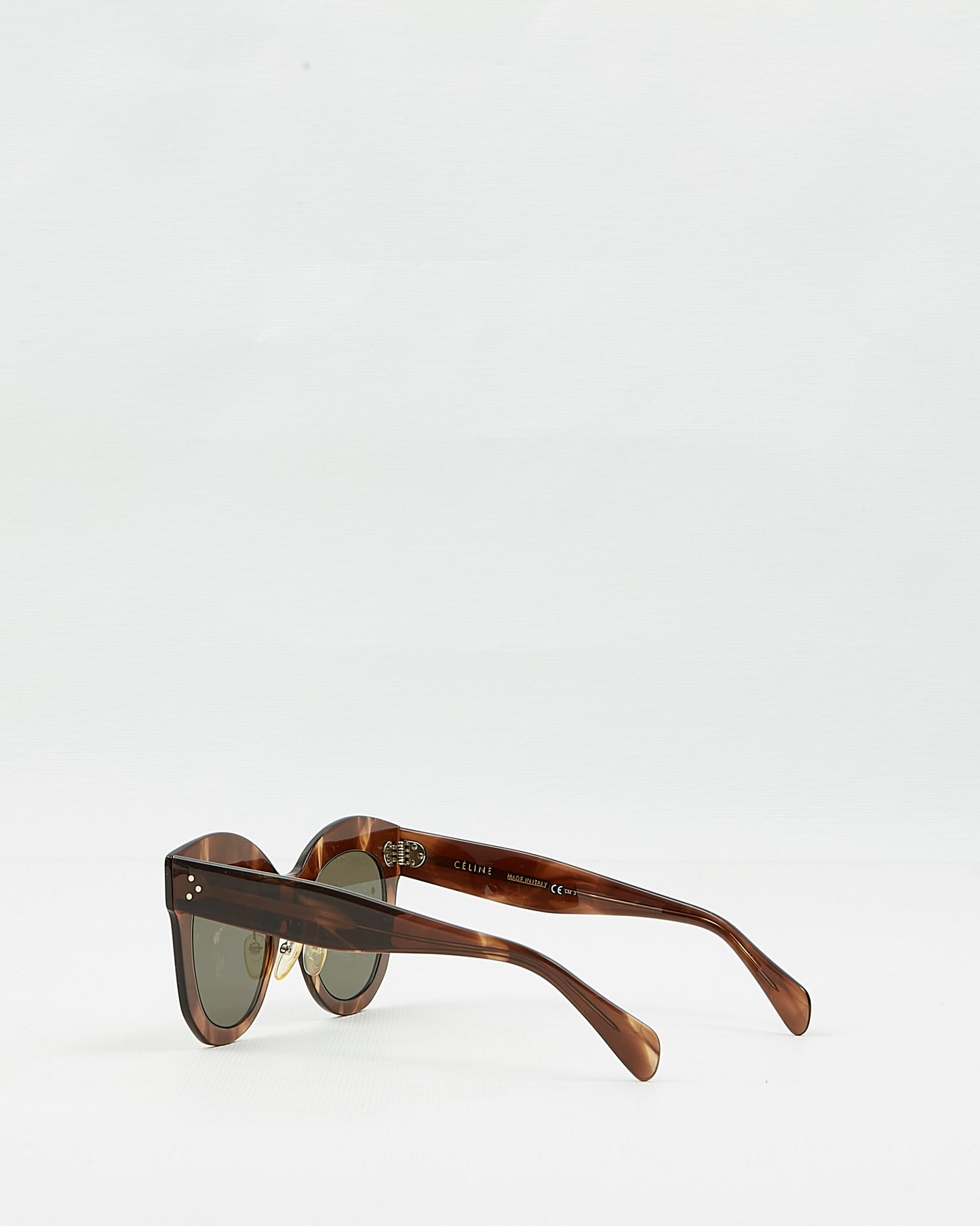 Celine Light Brown Oversized Cat Eye CL41443/S Sunglasses