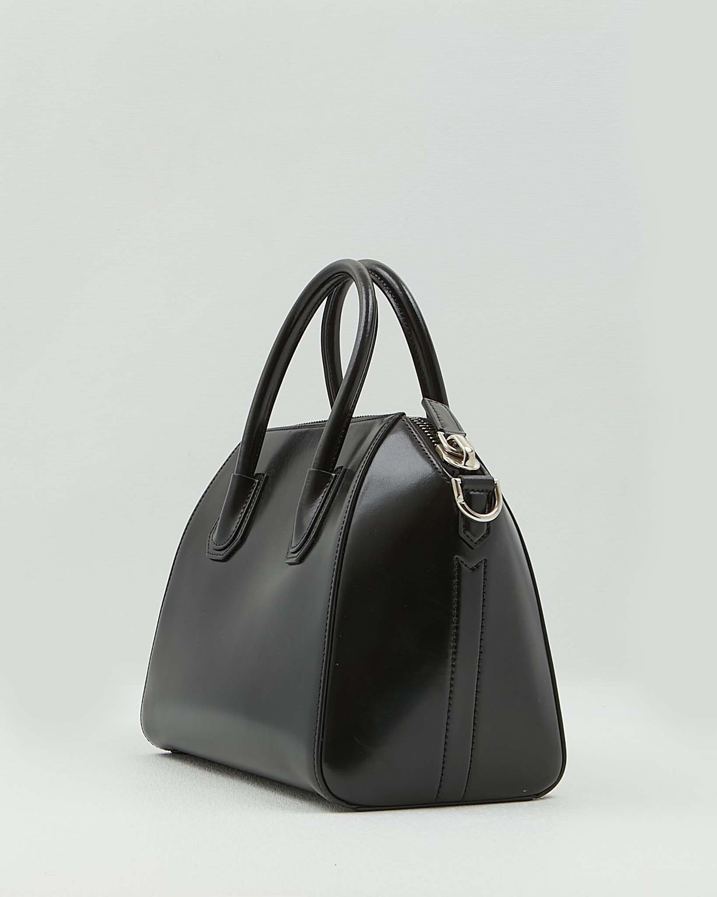 Givenchy Black Shiny Leather Small Antigona Bag