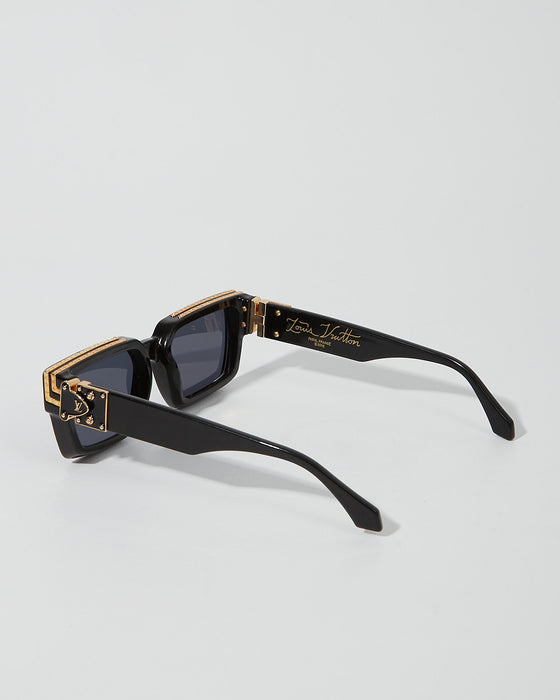 Louis Vuitton 1.1 Millionaires Square Sunglasses Acetate Black 1436971