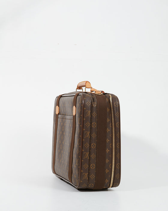 Auth Louis Vuitton Monogram Satellite 53 Travel Shoulder bag  0J210020n"
