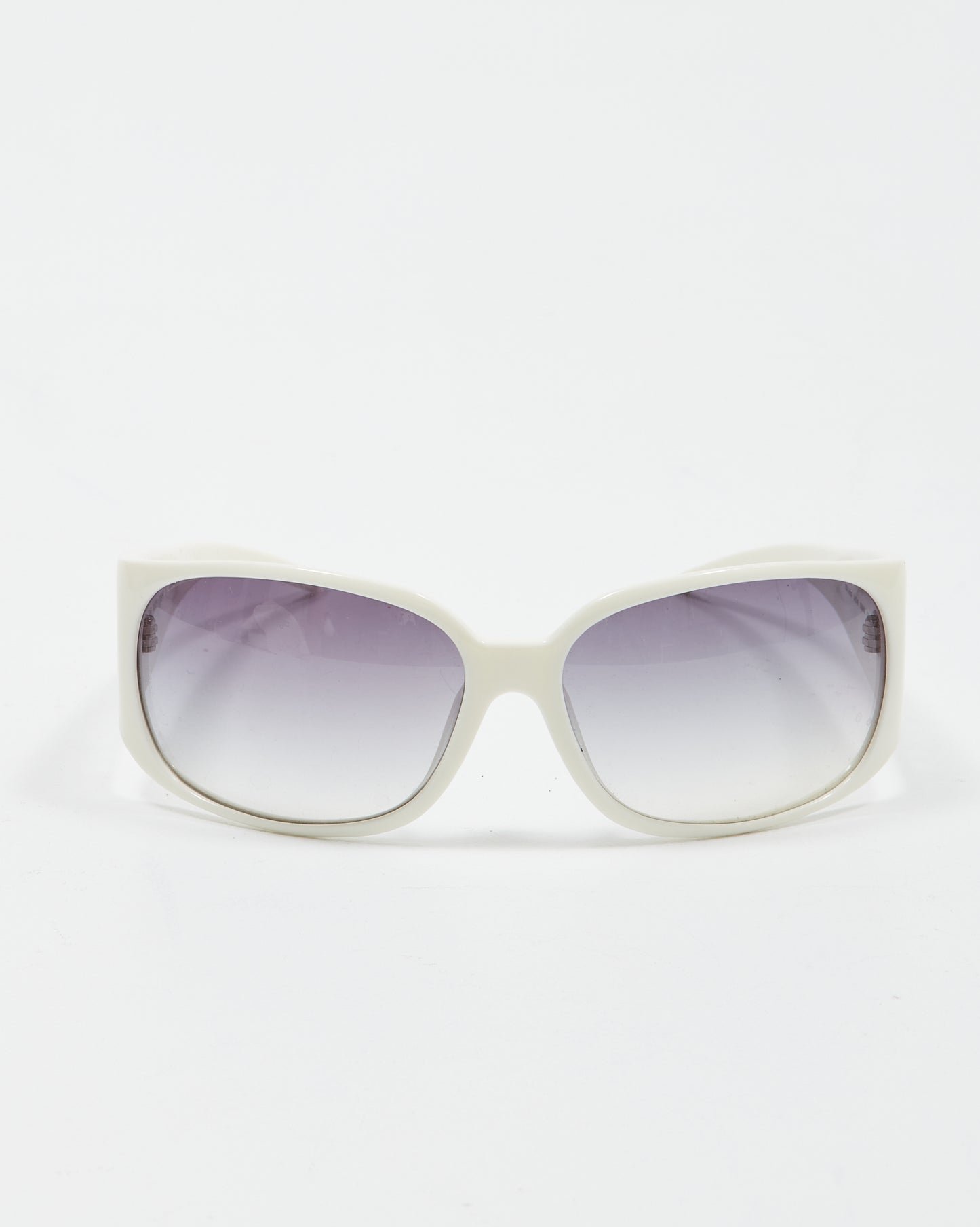 D&G White Overzized Frame 8002 Sunglasses