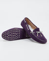 Tod’s Purple Suede Driver Loafer - 40