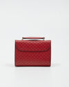 Gucci Red Microguccissima GG Mini Signature Emily Crossbody Bag