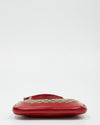 Gucci Red GG Canvas Jackie Shoulder Bag