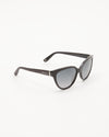 Jimmy Choo Black Cat Eye Odette/S Sunglasses