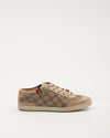 Gucci Beige GG Supreme Web Detail Sneaker - 36