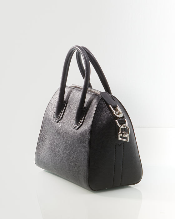 GIVENCHY Mini Antigona Bag in Grained Leather in Black – MARAIS