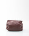 Givenchy Bordeaux Leather Mini Pandora Chain Crossbody Bag