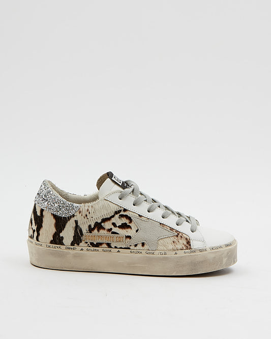 Golden Goose Pony Hair Print Superstar Sneaker - 37