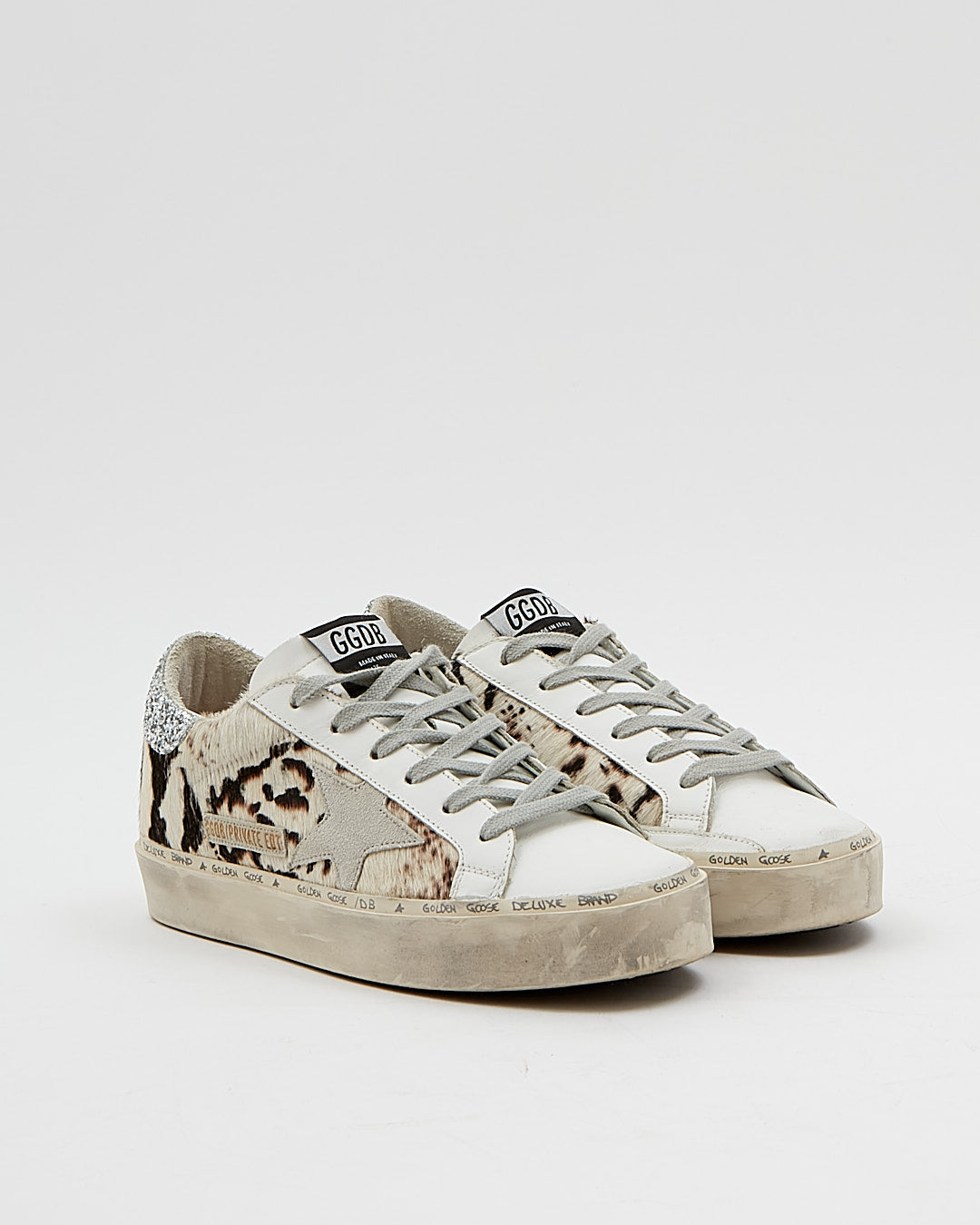 Golden Goose Pony Hair Print Superstar Sneaker - 37