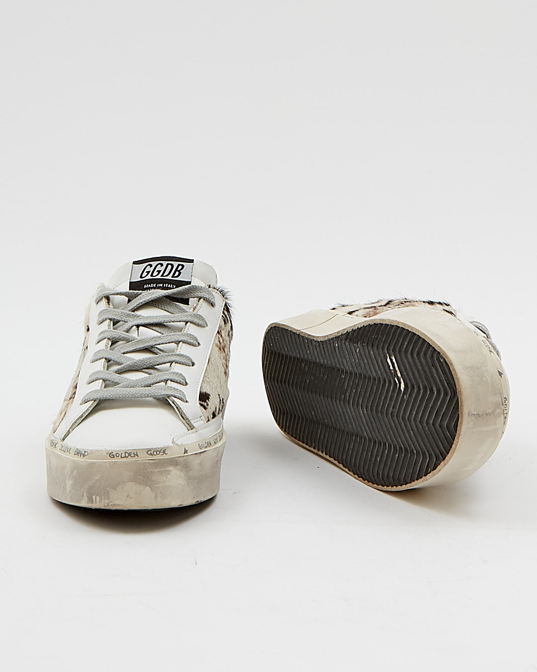 Golden Goose Pony Hair Print Superstar Sneaker - 37