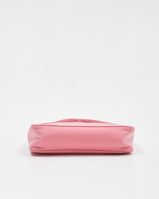 Prada Begonia Pink Nylon Re-Edition 2000 Shoulder Bag