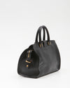Saint Laurent Black Leather Chyc Cabas Small Tote