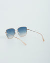 Moschino Rosegold/Blue Lens MOS103 F/S Square Sunglasses