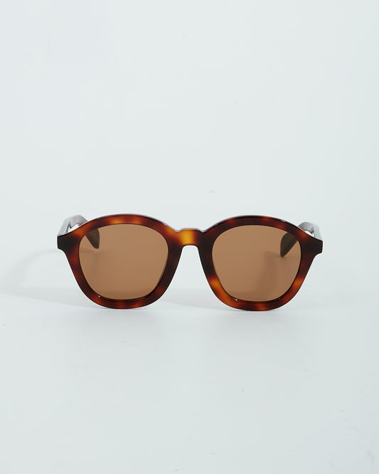 Celine Havana CL400171F Round Oversize Sunglasses